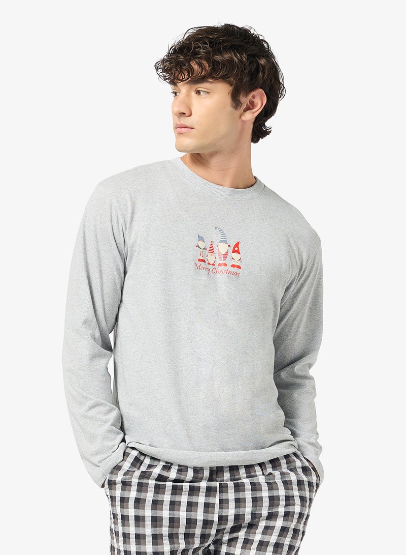 Seventy Five Nightwear T-Shirt & Pants Set - Image 3