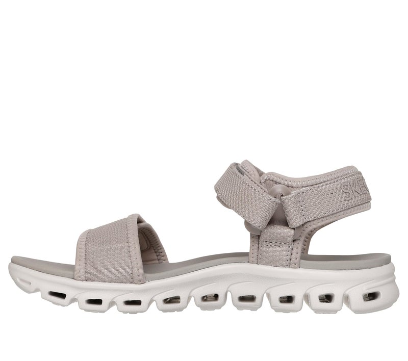 SKECHERS صندل سلاينغ باك سكيشرز للنساء - نيو فلو، حزام ربع شبكي قابل للتعديل، توب، 10م - Image 2
