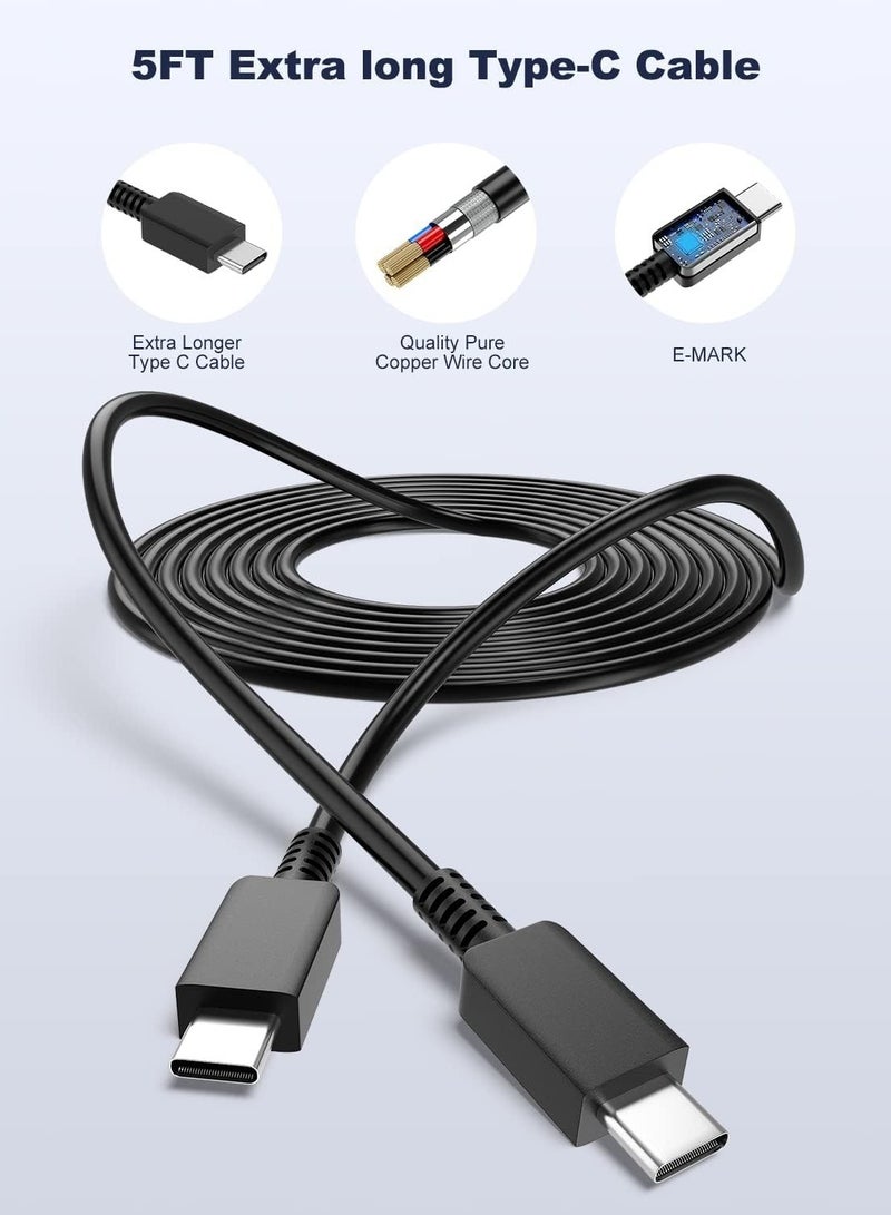 ELTRAZONE compatible 25W PD Fast Charger Adapter, USB C Plug and Cable for Samsung Galaxy S21, S21 FE, S21 Ultra, S22, S23, S23+, S20, Z Flip 4, Z Fold 4, A13, A33, A53 - Image 4