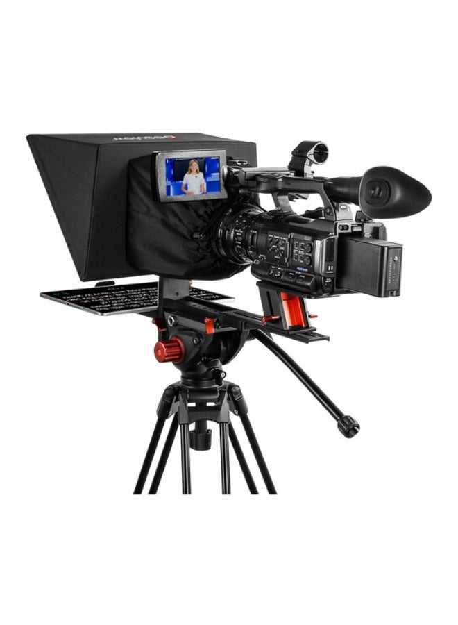 ديسفيو TP170 برومبتر محمول 17″ للتابلت والهواتف – زجاج 70/30، مظلة مغناطيسية، تحكم عن بُعد وبتطبيق، حقيبة صلبة - Image 4