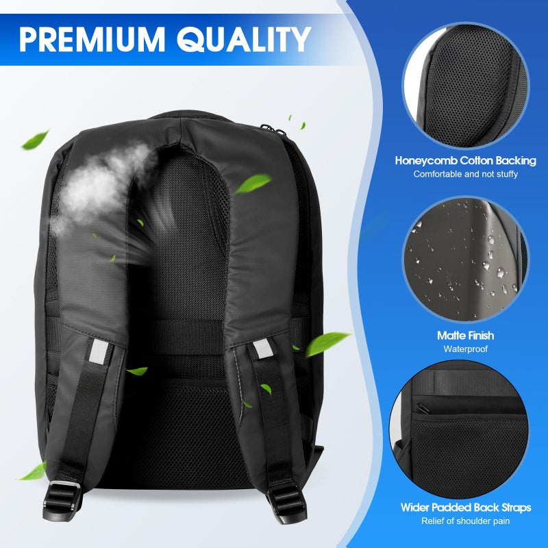AUTOBABA LED Backpack with Full-color Programmable Screen, App Control Laptop Backpack, Waterproof Luggage Bag for Camping Cycling Travelling, DIY Fashion Backpack - Image 3