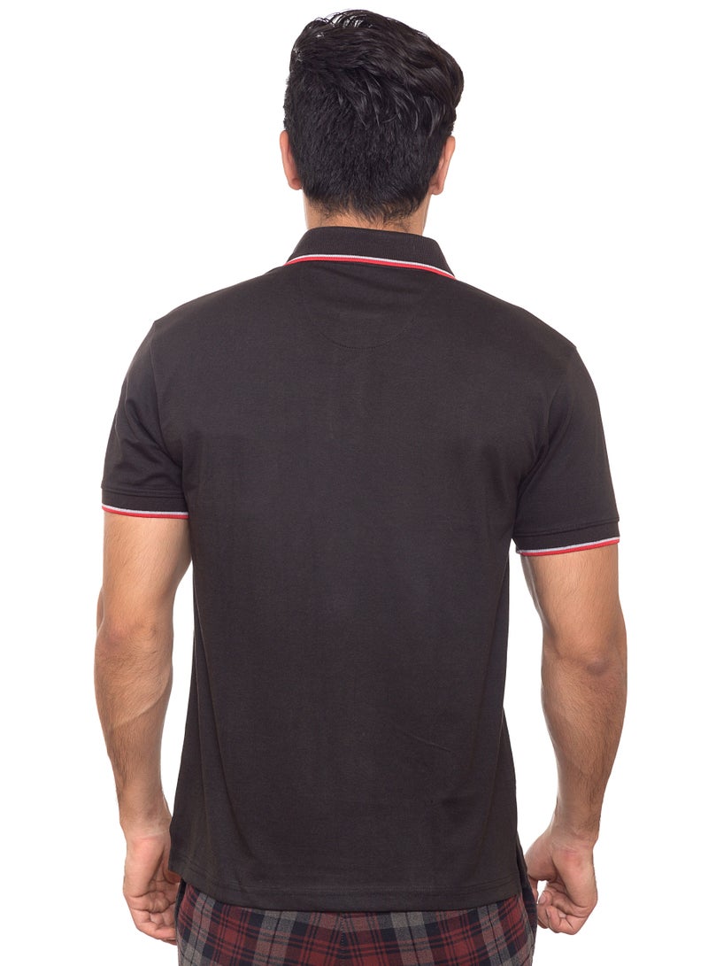SANTHOME Santhome Tropikana Men's Dry N Cool Polo Shirt for Office Gym Daily Use Comfort Wear(XXL)  - Image 4