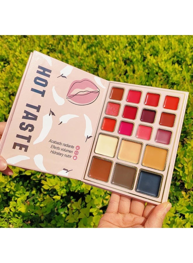 SKINPLUS 5in1 Book-Style Foldable Makeup Palette Set | Portable & Long-Lasting | Contour Blush Highlight Eyeshadow, Suitable for Multiple Skin Tones & Makeup Looks All In One MakeupBook (Fashion) - Image 4