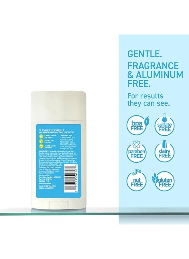 TBH Kids Deodorant - Unscented Deodorant for Kids - Made w/ Natural Ingredients in the USA - Aluminum Free Deodorant - Kids Deodorant Girls and Boys - Image 3