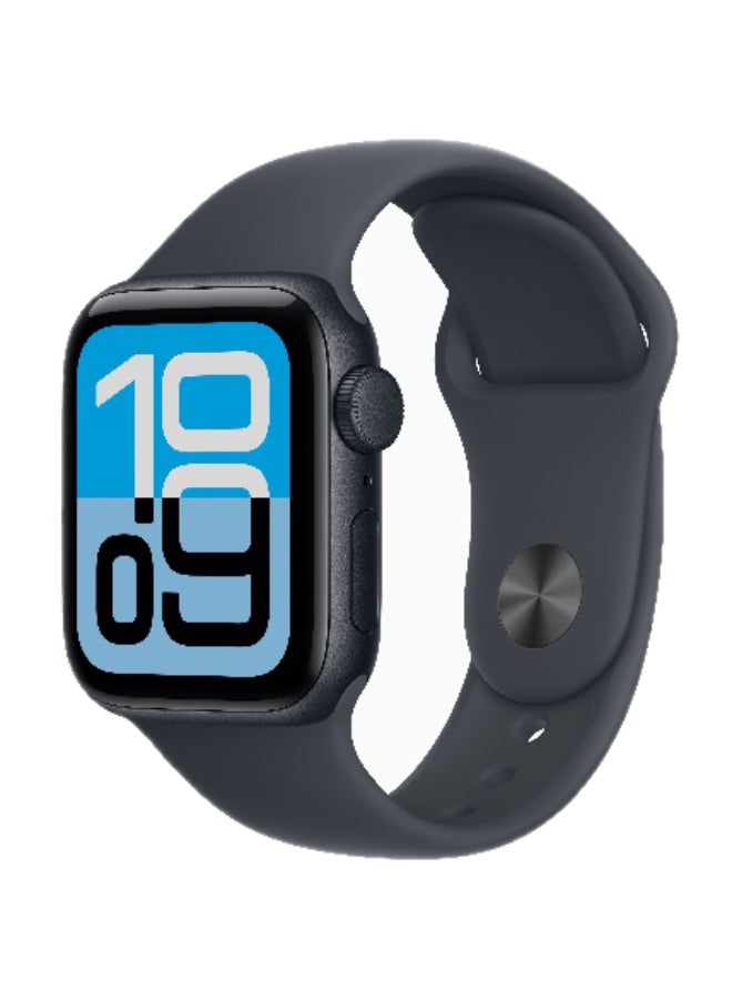 ابل  ساعة SE 3 GPS 40 مم (نسخة دولية) هيكل ألمنيوم منتصف الليل مع - Image 1