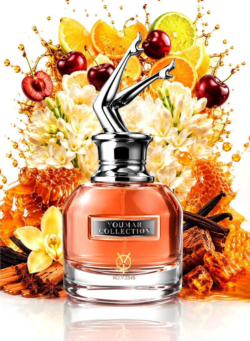 Youmar Collection No. 4343 Eau De Parfum for Women 100ML | Luxury Women Perfume with Honey, Vanilla & Cherry Notes | Long Lasting Honey Vanilla Perfume - Image 1