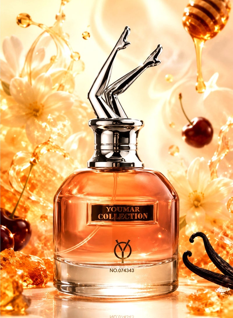 Youmar Collection No. 4343 Eau De Parfum for Women 100ML | Luxury Women Perfume with Honey, Vanilla & Cherry Notes | Long Lasting Honey Vanilla Perfume - Image 4