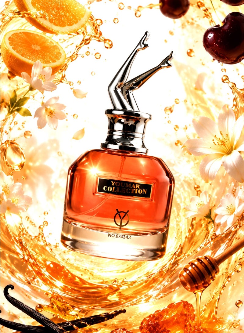 Youmar Collection No. 4343 Eau De Parfum for Women 100ML | Luxury Women Perfume with Honey, Vanilla & Cherry Notes | Long Lasting Honey Vanilla Perfume - Image 3