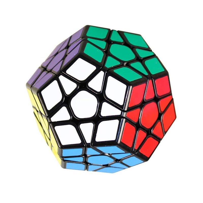 SHUYUE Qiheng Megaminx Speed Cube 3x3x3 Dodecahedron Puzzle Vivid Color Magic Cube Fast and Sturdy Cube Puzzle Toys Made from ABS Plastic - Image 3