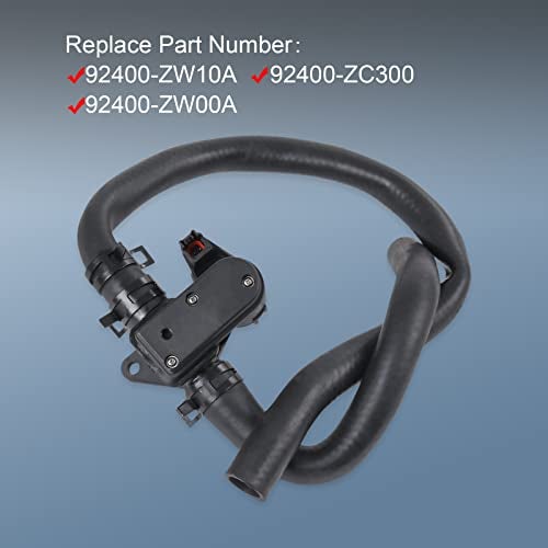 DICMIC HVAC Heater Unit Inlet Hose Control Valve Compatible with 2004-2015 Nissan Armada 5.6L V8 Replace# 92400-ZW10A, 92400-ZC300, 92400-ZW00A - Image 3
