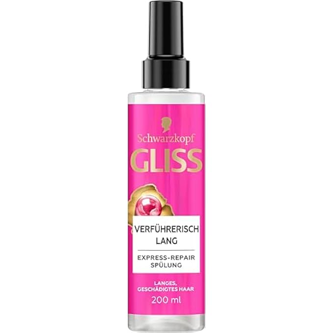 Gliss EXPRESS REPAIR CONDITIONER SEDUCTIVE LONG (200 ML), CONDITIONER FOR SEDUCTIVE LONG HAIR, CONDITIONER WITH HEAT PROTECTION FOR PROTECTION FROM FUTURE HAIR DAMAGE - Image 2