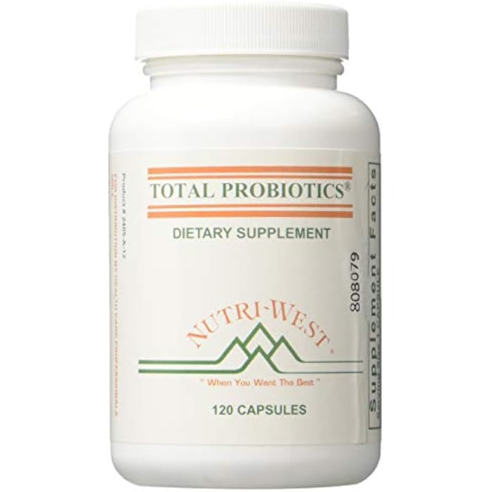 Nutri-West - Total PROBIOTICS - 120 by Nutri-West - Image 1