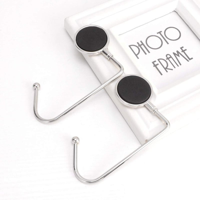woobles 4 Pcs Christmas Stocking Holders Hooks Mantel Hanger Purse Hook Long Handbag Hanger for Table Desk Creatiee Portable Bag Holder Under Counter Handbags Hook for Women Girl Gift - Image 4