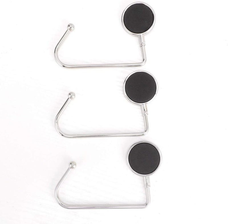 woobles 4 Pcs Christmas Stocking Holders Hooks Mantel Hanger Purse Hook Long Handbag Hanger for Table Desk Creatiee Portable Bag Holder Under Counter Handbags Hook for Women Girl Gift - Image 3