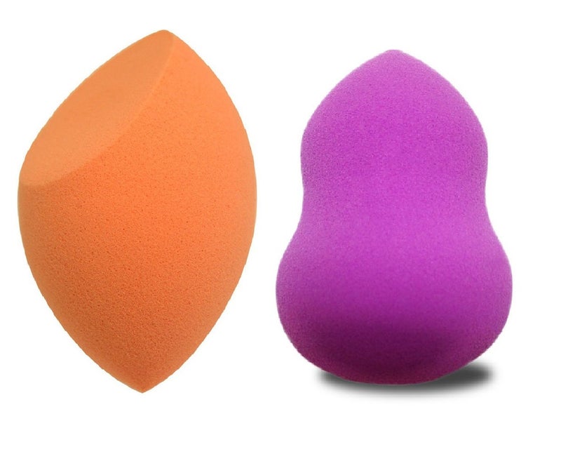 Out Of Box Original Beauty Blender Powder Foundation Concealer Puff Sponge - Professional Makeup Blending, Set of 2 - Image 4