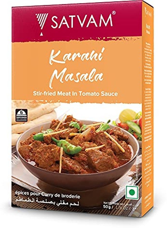 Satvam Karahi Masala (Pack of 3)|(3 * 50g) - Image 2