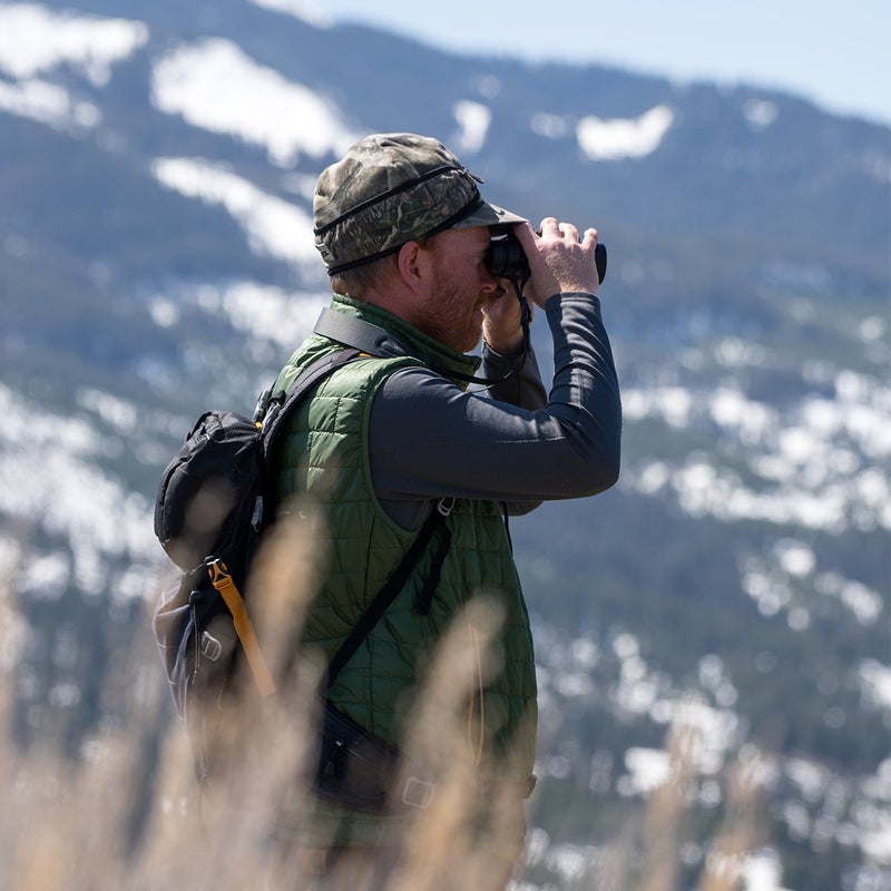 OP/TECH USA E-Z Comfort Strap â€“ Lightweight Neoprene Neck Strap for DSLR, Mirrorless & Binoculars | Slim, Padded, Adjustable 3/8" Webbing â€“ Nature Pattern, Made in USA - Image 5