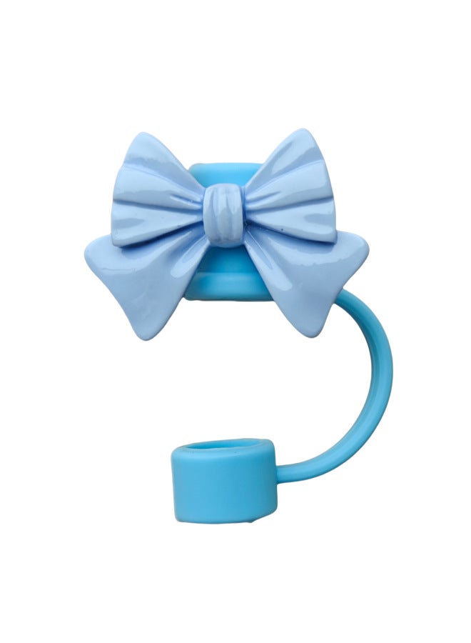 2024 Stanley Suction Tube Cover Cup Accessories Food Grade Silicone Bow Suction Tube Cover Dust Cover-Color:lotus Root Color  - Image 3