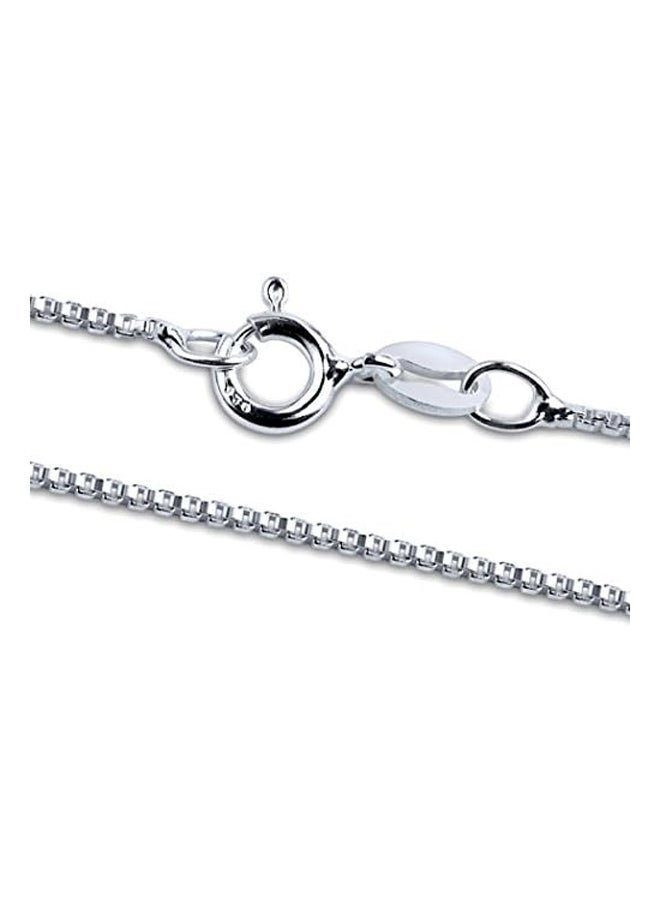 Ian and Valeri Co. Sterling Silver Box Chain Necklace 1 MM 24 Inches, Medium, not-applicable - Image 2