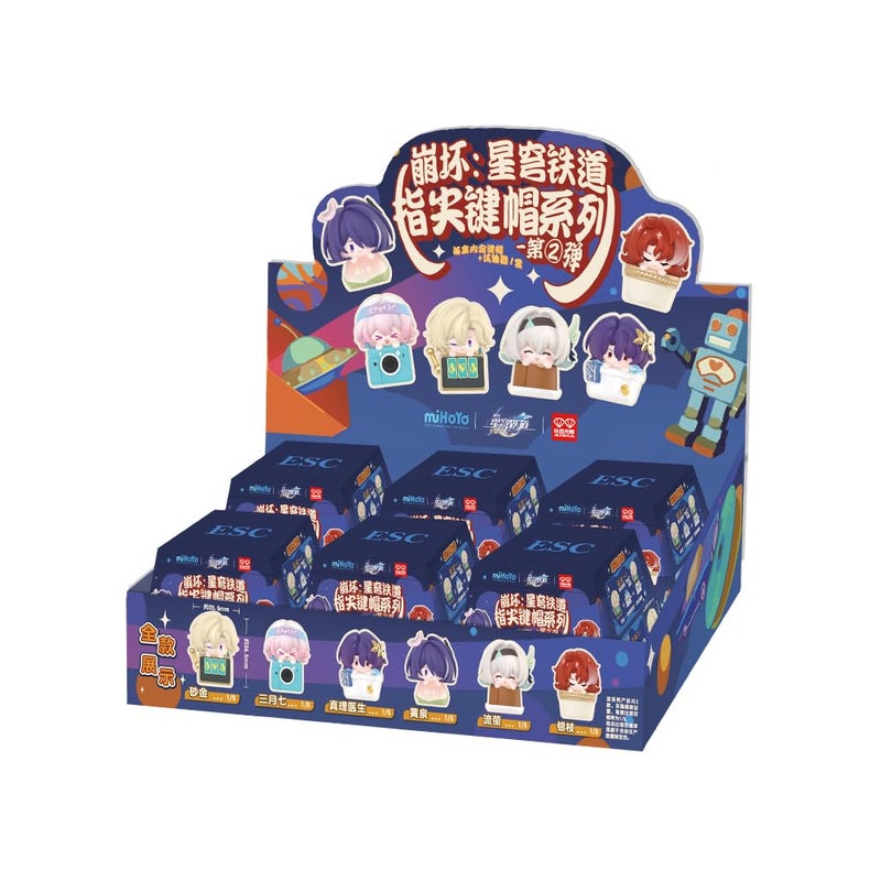 HOYOVERSE Honkai Star Rail Honkai Star Rail Fingertip Keycap Series 2 Complete Collection 6 Characters 6 Designs in Total - Image 3