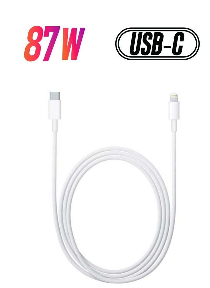 Generic Ipower USB-C To Lightning Cable White 