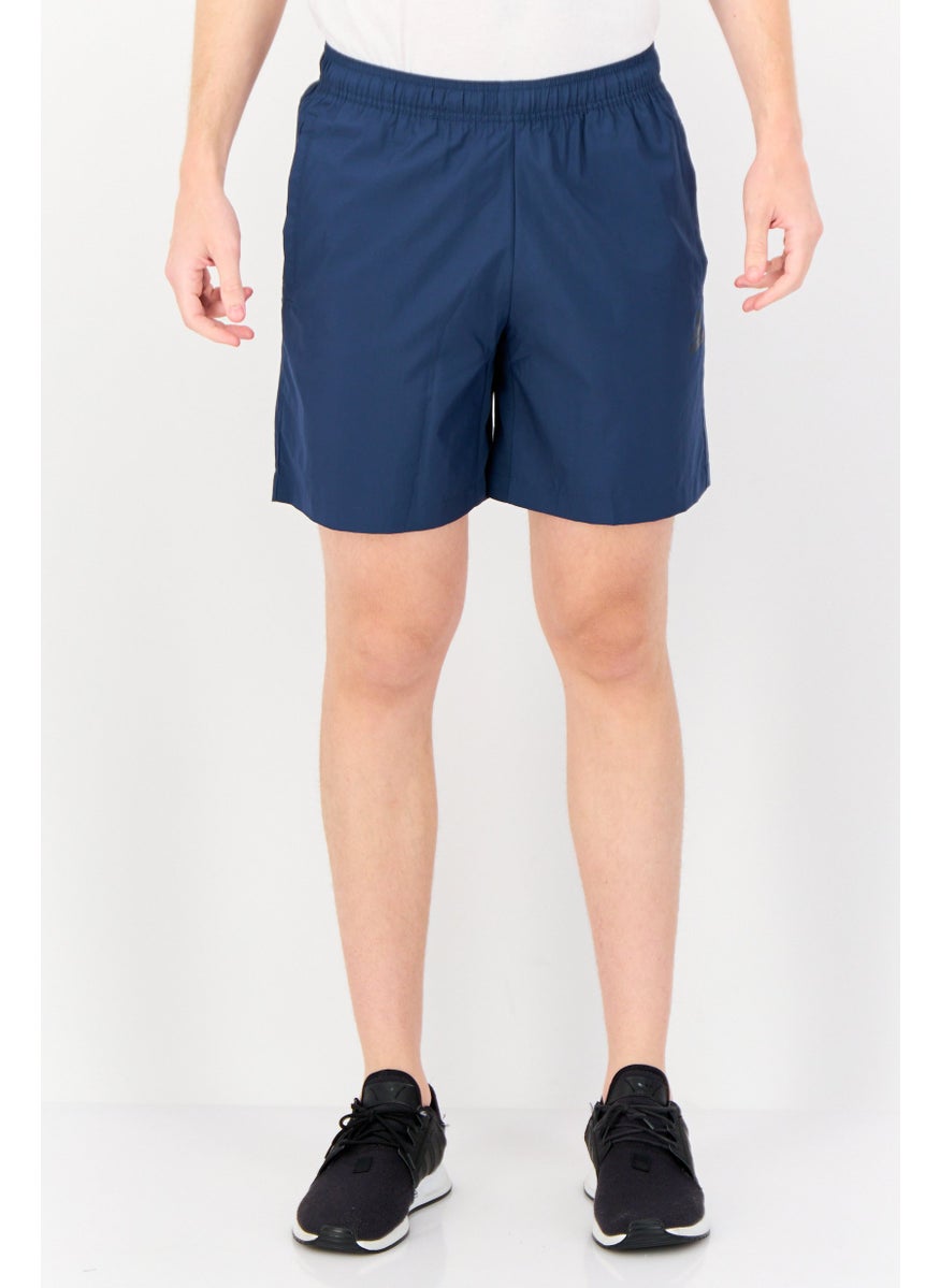 Adidas Men Sportswear Fit Drawstring Training Short, Dusty Navy  - Image 1