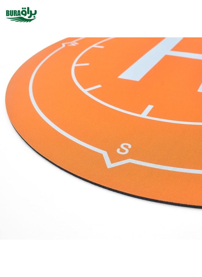 براق لـ DJI Mavic Mini / Air 2 / / Air 2S Startrc RC Drone Quadcopter Portable Starial Parting Fast-Fold Handing Pad ، القطر: 50 سم (Orange)  - Image 4
