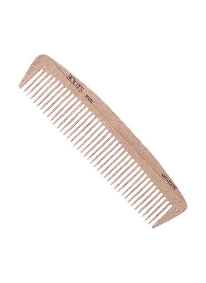 Roots - Roots - Wooden Hair Comb - Thin Tooth Comb - Hair Comb Seamless Teeth With Zero Damage Cuticles - Comfortable to use experience - Module No. - WD32 - Image 1