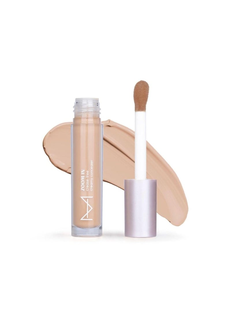 HOUSE OF MAKEUP Matte Concealer For Dark Circles,Pigmentation|Non-Crease,Non-Cakey|Long Wear,Waterproof,Sweat-Proof|Full Coverage Concealer For Oily Skin|For Face MAKEUP|6 ML (D01 - Deep Skin Tone) - Image 1