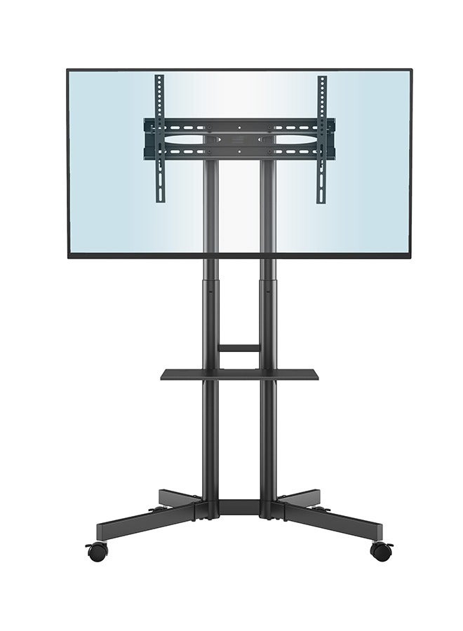 Arabest Universal Swivel TV Stand for 26 to 55 Inch TVs LCD/LED/OLED/Plasma/Curved with 45 Degree Swivel, Adjustable Height, Max Capacity 40 kg, Max VESA 400 x 400 - Image 1