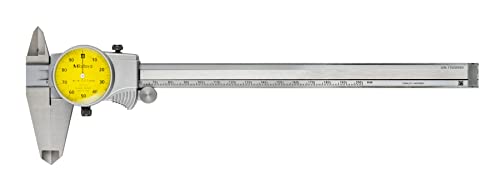 Mitutoyo 505-733 D20FX Dial Caliper, 1 mm/Rev, 0 mm-200 mm, 0.01 mm - Image 3