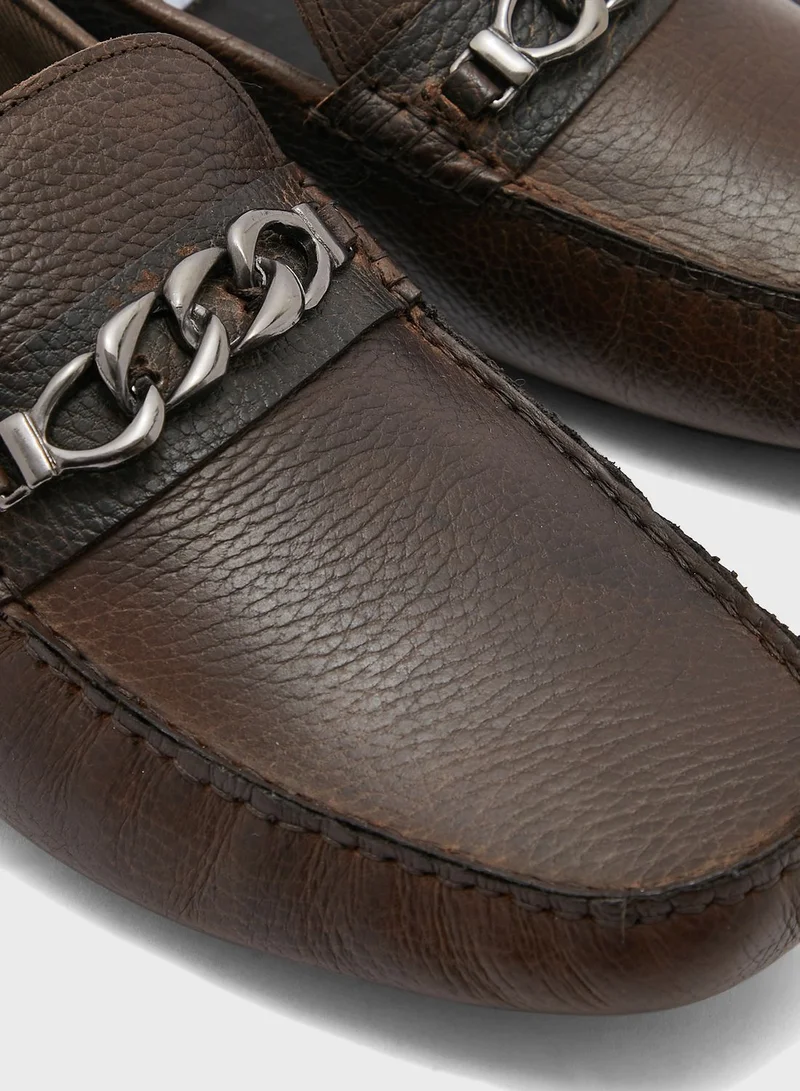 STEVE MADDEN Chainin Loafers