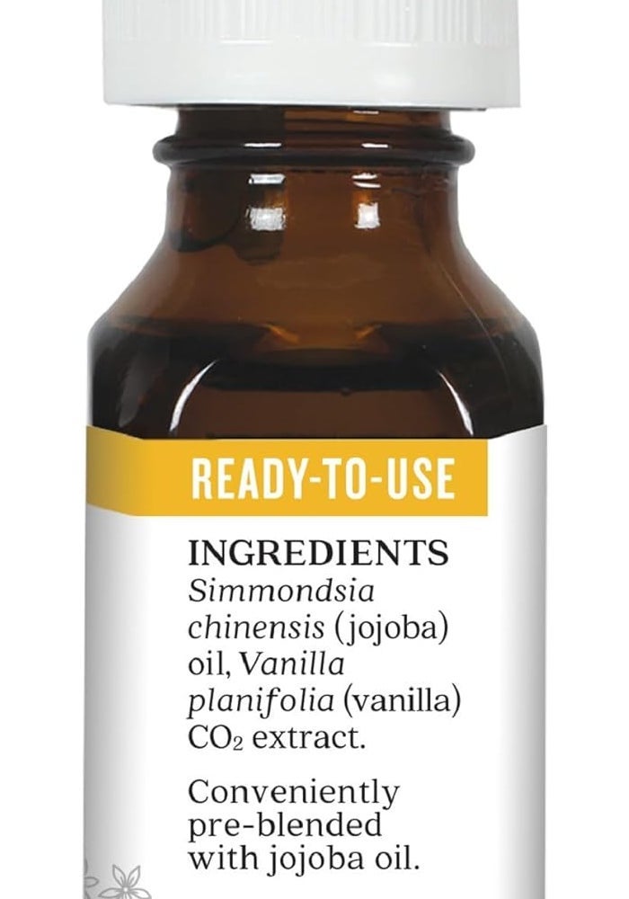 Aura Cacia Uplifting Vanilla Essential Oil in Jojoba Oil - 0.5 fl oz (15 mL) - Image 4