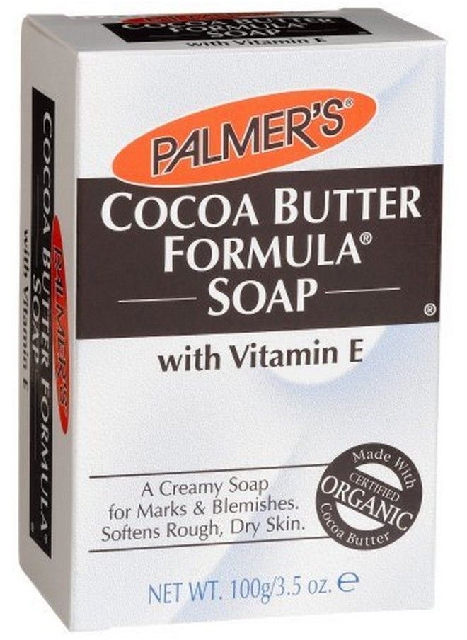 PALMER'S - Palmer’S Cocoa Butter Formula With Vitamin E Daily Skin Therapy Formula Cream Soap 3.5 Ounces Pack Of 12 - Image 1