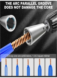 Generic 2 Pack Wire Twister Tool for Drill, Drill Wire Twister, Wire Twister Wire Connector Wire Twisting Tool, Wire Nut Twister for Electrical Power Drill  - Image 4