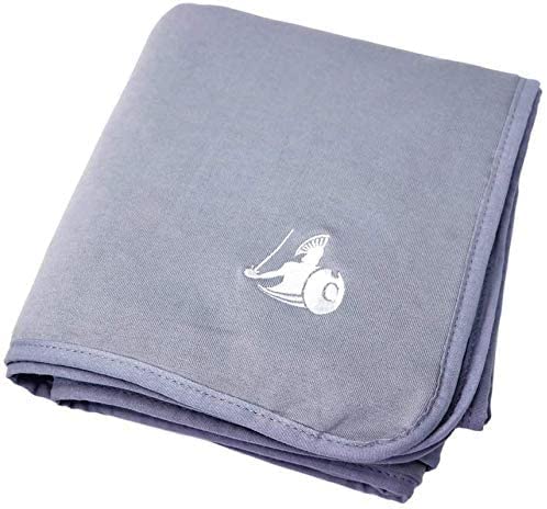 DefenderShield EMF Blocker Blanket  Hypoallergenic 5G  EMF Shield  Soft Rayon from BambooCotton Blend for Travel Baby  Pregnancy Protection  Reliable Radiation Blocker Large 80 L x 60 W