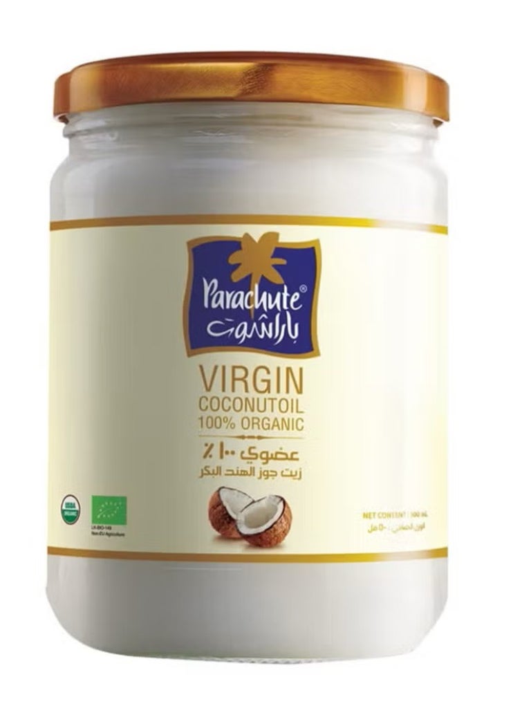 Parachute White Organic Virgin Coconut Oil 500ml  - Image 1
