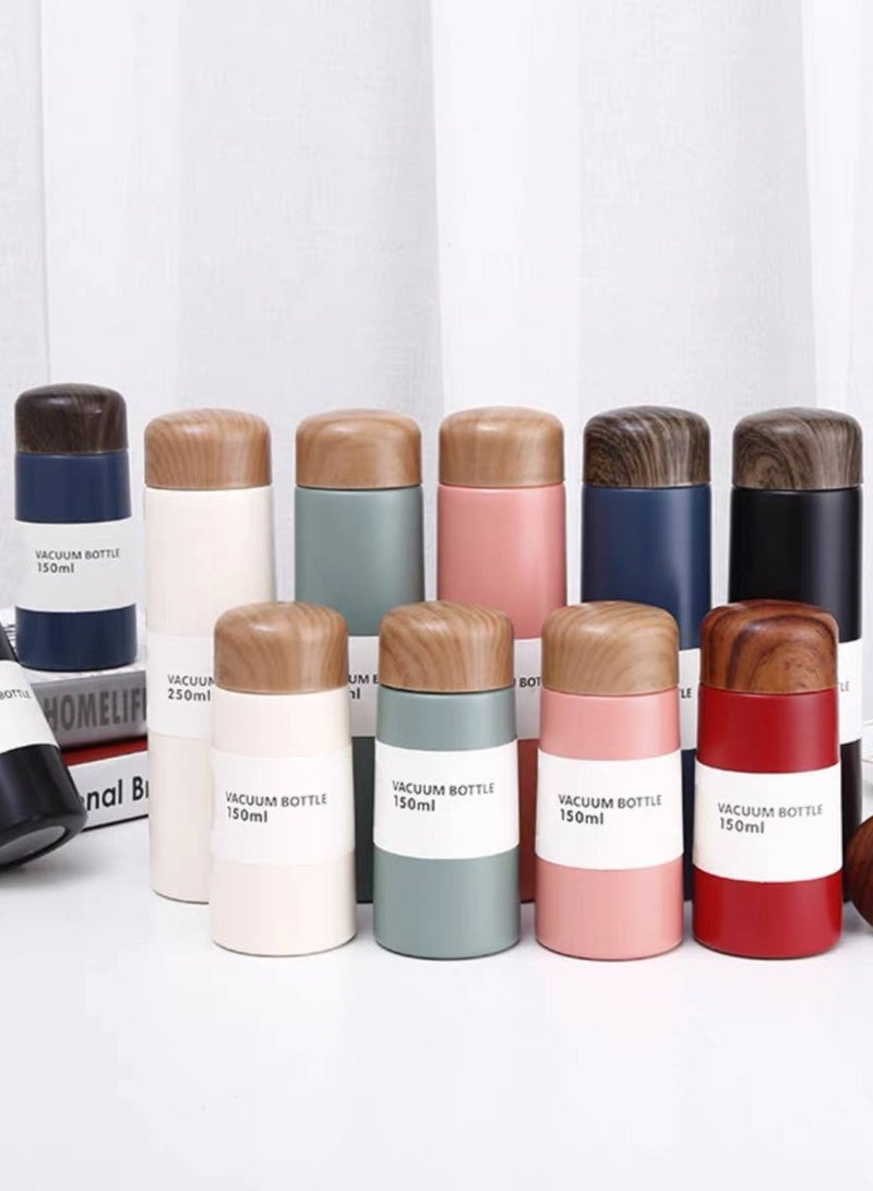 150ml 304 Stainless Steel Mini Thermos Flask, Hot and Cold Drinks Thermos, Insulated Bottles for School, Travel, Work, Outdoor Sports 150ml - Image 5