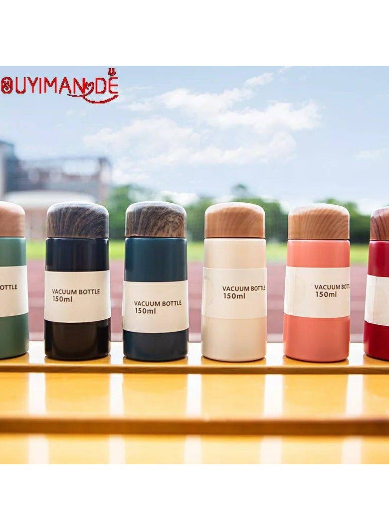 150ml 304 Stainless Steel Mini Thermos Flask, Hot and Cold Drinks Thermos, Insulated Bottles for School, Travel, Work, Outdoor Sports 150ml - Image 4