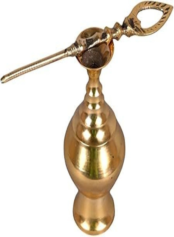 علبة كحل تقليدية مع أداة وضع، عبوة معدنية مزخرفة للكحل، مناسبة لحفلات الزفاف والاستخدام اليومي، عبوة من قطعة واحدة - Image 1
