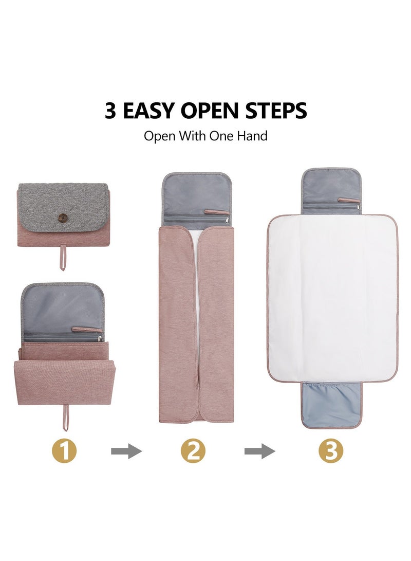 RedMapleTEK Foldable Diaper Bag for Going Out, Portable Baby Changing Pad - Image 3