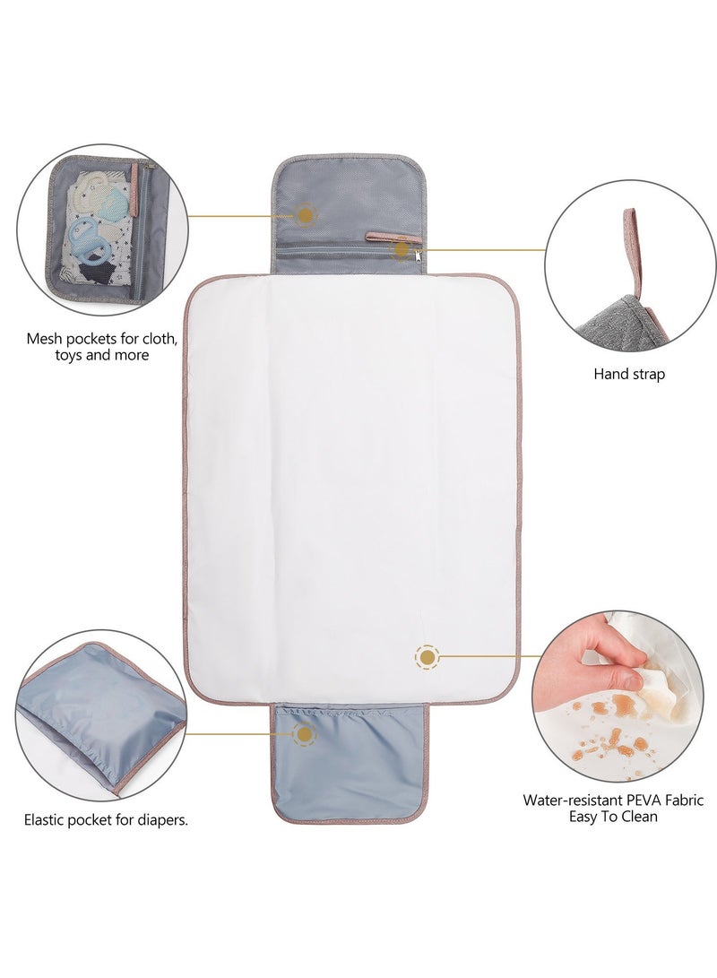 RedMapleTEK Foldable Diaper Bag for Going Out, Portable Baby Changing Pad - Image 2