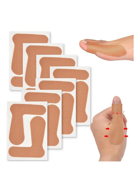 20PCS Thumb Support Tape for Arthritis ,Self Adhesive Thumb Protecting Straps, Elastic Thumb Pain Relieving Patch for Sport Housework Joint Support