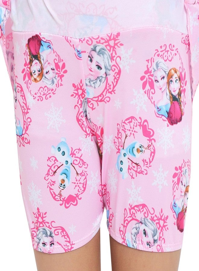 LEBAMI Girls Swimming Costume with Swim Goggle Swim Cap 2Ear Plug and 1Nose Plug | Pink - Image 4