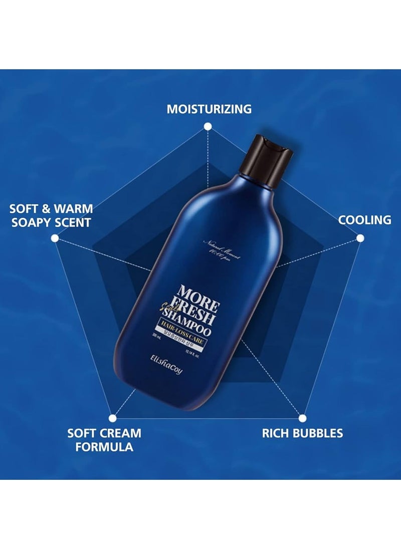 elishacoy - More Fresh shampoo hair and loss care 300ml - Image 1