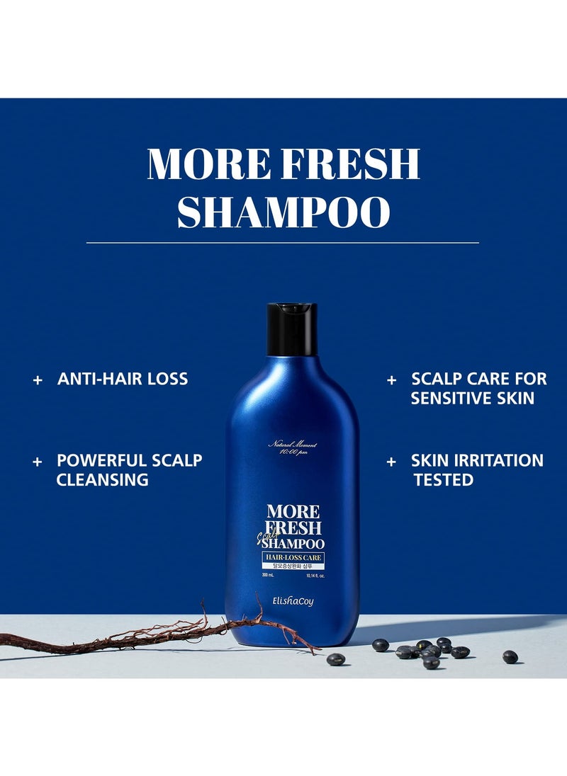 elishacoy - More Fresh shampoo hair and loss care 300ml - Image 1