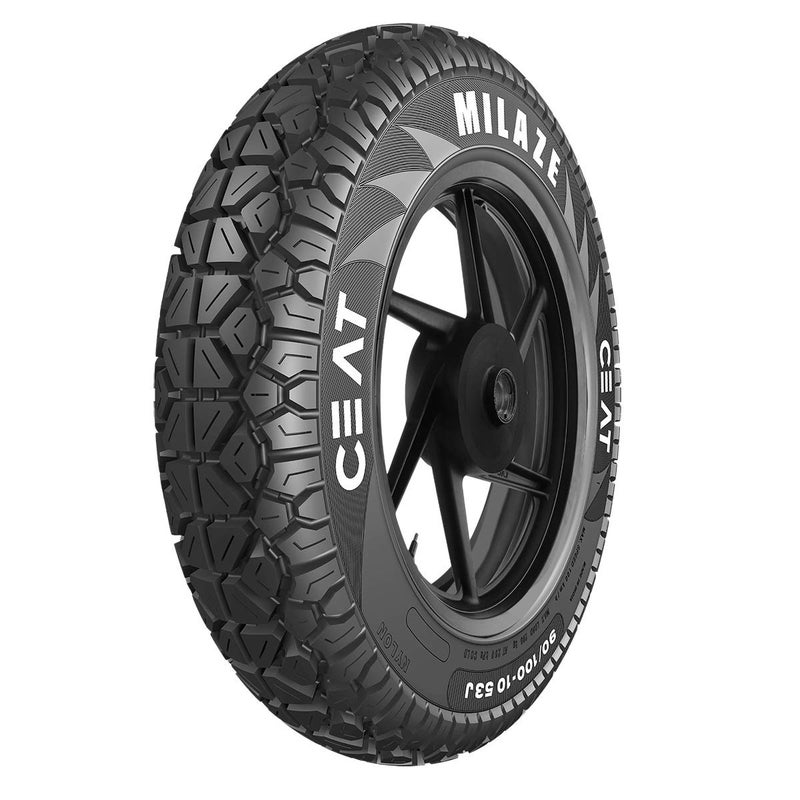 Ceat Milaze 90/90-12 54J Tubeless Scooter Tyre,Front or Rear (104232 ) - Image 3