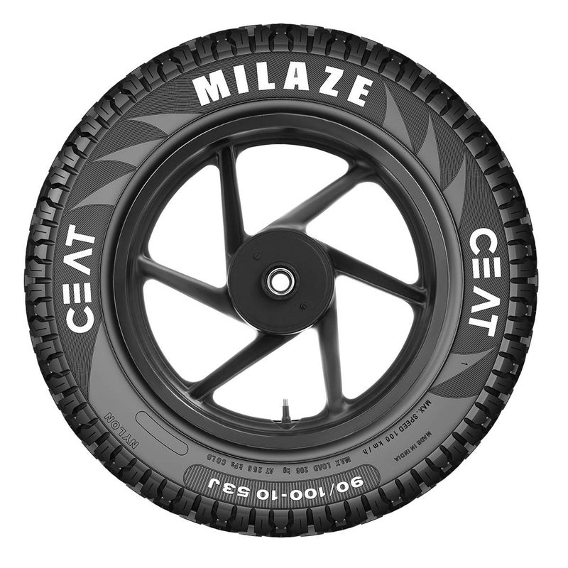 Ceat Milaze 90/90-12 54J Tubeless Scooter Tyre,Front or Rear (104232 ) - Image 2