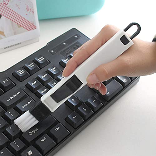 COOFANDY Window or Sliding Door Track Cleaning Tool Hand-held Groove Gap Cleaning Brush, 4 Pcs Window Sill Cleaner Duster for Car Vent Keyboard Window Blinds Air Conditioning - Image 3