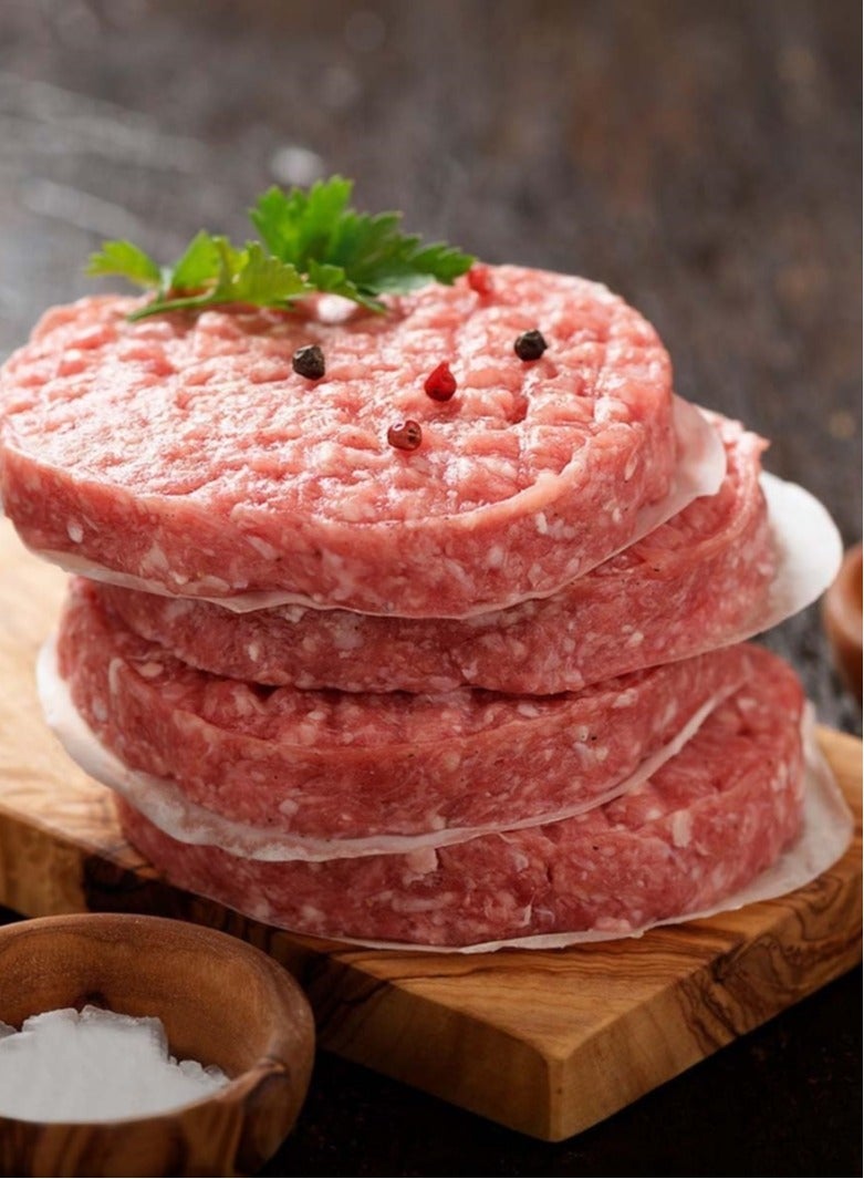 صحة هوم ٥٠٠ قطعة ورق برجر دائري غير لاصق مزدوج الوجه مقاس ١٢ سم، ورق غذائي للفصل بين أقراص البرجر، مناسب للضغط على البرجر وخبز الكيك - Image 2